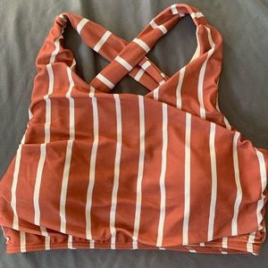 Albion fit razor back bakini top